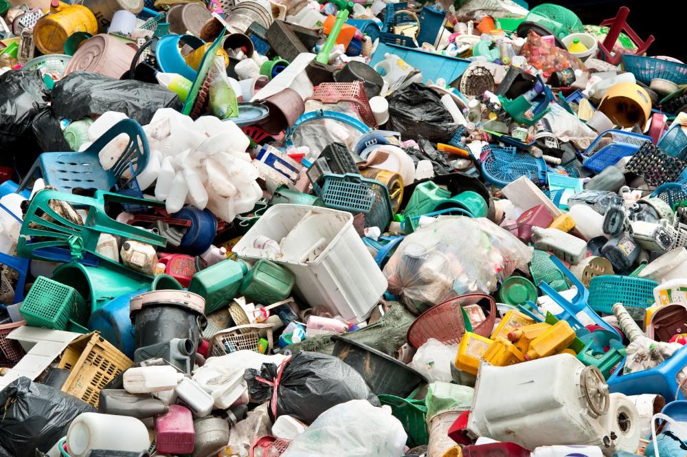 Collecte de déchets à Coulommiers